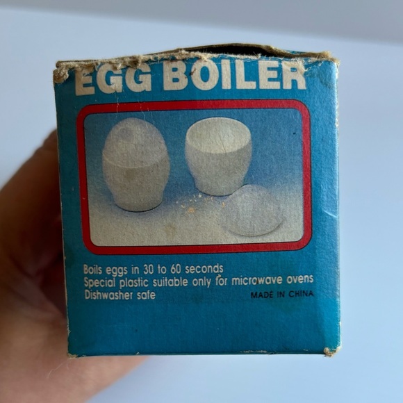 Vintage Microwave Egg Cooker Boiler Set 1980s - Picture 5 of 5
